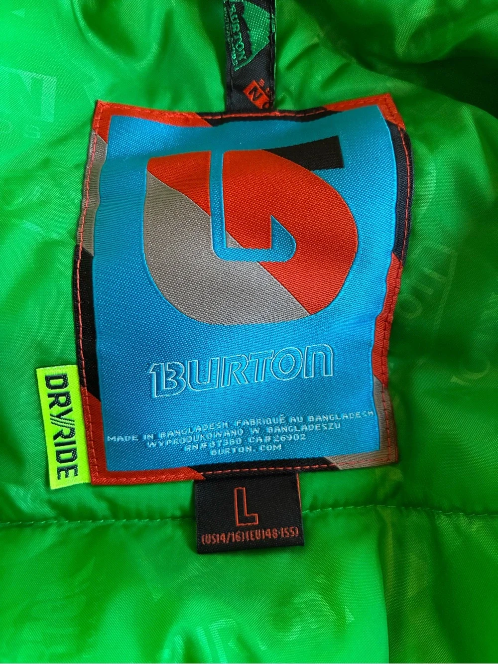 Burton youth large